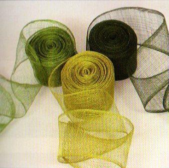 Abaca Sinamay da 10 Yds   - Sconti per Fioristi e Aziende - Rotolo H 5-8-10-15