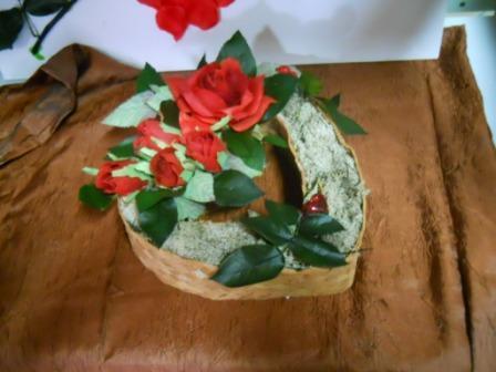 Cuore decorato Moss & Browny - Sconti per Fioristi e Aziende