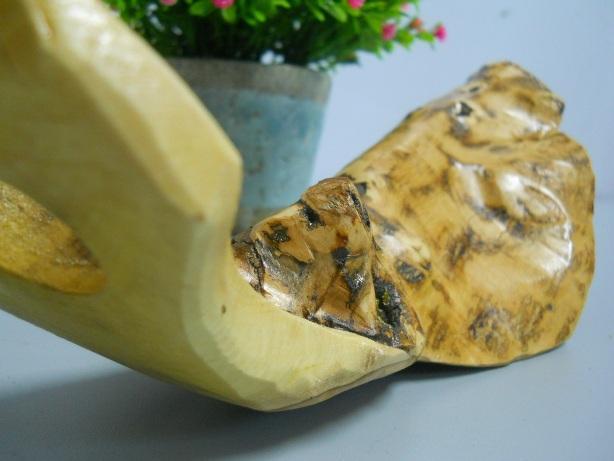 Portabottiglia in legno con piede - in 2 modelli