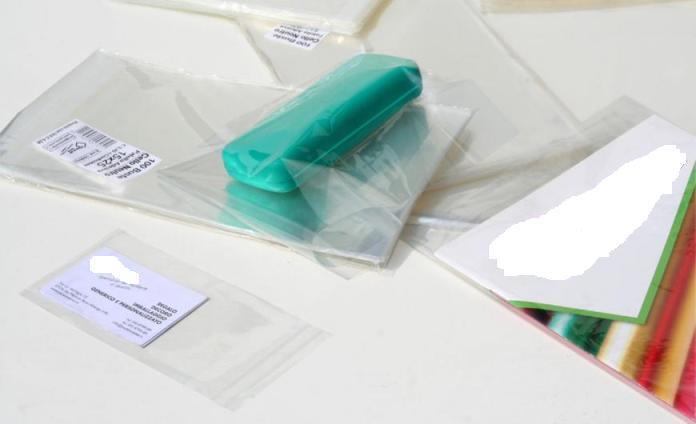 Bustine cellofan trasparente x 1000 con patella di chiusura - Sconti per Fioristi e Aziende