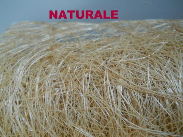 Sisal Naturale Amidato H 60 - Sconti per Fioristi e Aziende - Rotolo da 3 Yds