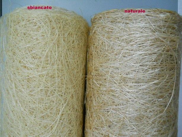 Sisal Naturale Amidato H 60 - Sconti per Fioristi e Aziende - Rotolo da 3 Yds