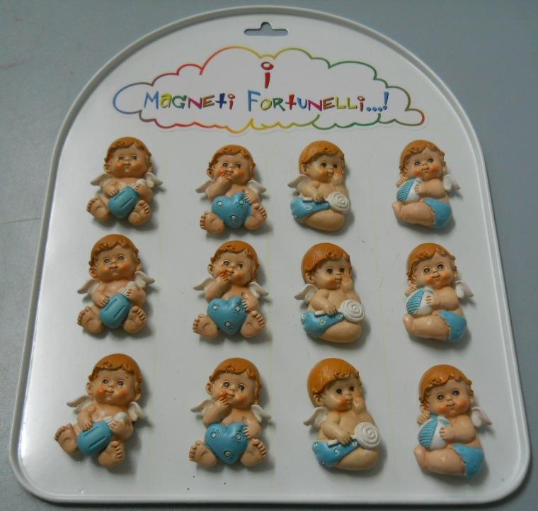 Angioletti celesti x 12 con magnete