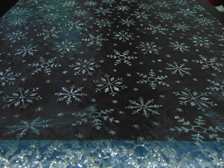 Organza Fiocchi Neve Silver -  Sconti per Fioristi e Aziende - Rotolo H 48 x 3 Mt.