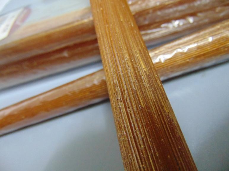 Candela conica rigata H 25  - Sconti per Fioristi e Aziende - Conf. 6 Oro