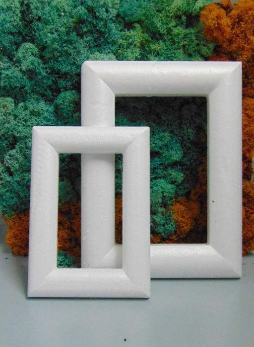 Cornice polistirolo cm. 23,5 x 16,5 rettangolare - Sconti per Fioristi e Aziende