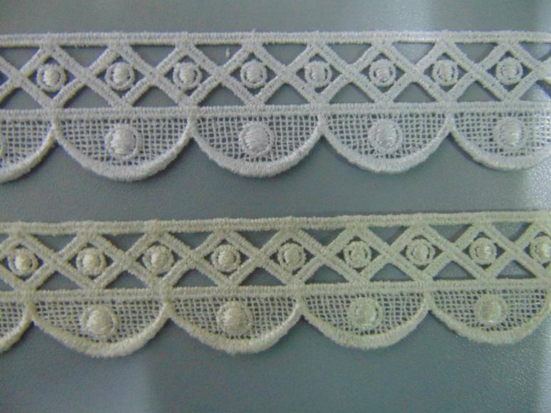 Merletto Tondini in cotone - Sconto per Fioristi e Aziende - Venduto a metro