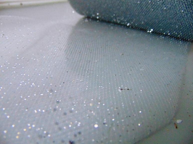 Tulle Glitterato H 12,5 x 50 mt - Sconti per Fioristi e Aziende - Solo Oro e Argento