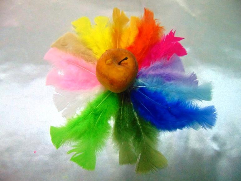 Piume di struzzo colorate H 17 - Sconto per Fioristi e Aziende -  singole