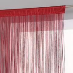 Tenda Rossa a fili di cotone  H 270 x 90 - Sconti per Fioristi e Aziende
