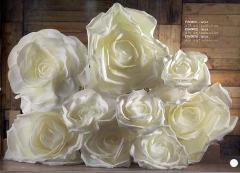 Rosa Gigante dm. 25 - 35 - 55 Conf. 6 rose per misura - Sconti per Fioristi e Aziende