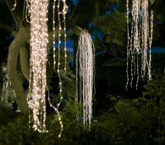 Cascata 680 Luci Led per esterno luce calda e fredda - Sconti per Fioristi e Aziende