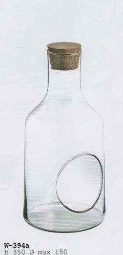 Ampolla Vetro da Appendere con cordino H 35 dm.15 - Sconti per Fioristi e Aziende