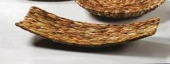 Vassoio in banano intrecciato   cm. 56 x 25 - Sconti per Fioristi e Aziende
