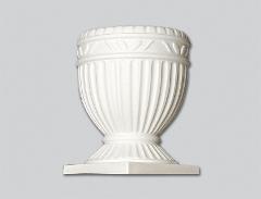 Coppa bianca in plastica cm. 32 - Sconti per Fioristi e Aziende