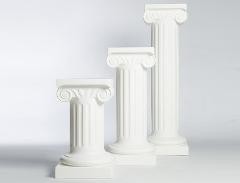 Colonna bianca cm. 50 / 70 / 100 in plastica - Sconti per Fioristi e Aziende