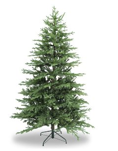 Albero Select abete verde  - Sconti per Fioristi e Aziende - H 183/213/244 in PE+PVC