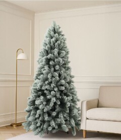 Albero Courmayeur H 260 - Sconti per Fioristi e Aziende  - Innevato PVC 1540 rami