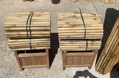 Arella di Canniccio Legato  - Sconti per Fioristi e Aziende . - Canna Intera H 50 x 3 metri
