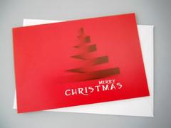 Biglietti di Natale cm. 10 x 15 imbustati singoli - Sconti per Fioristi e Aziende