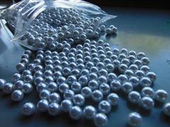 Perle con foro dm. 12 mm  - Sconti per fioristi e Aziende - busta 500 g.
