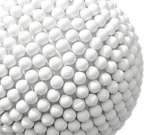Sfera Polistirolo Ø cm. 9 Confezione 20 sfere Sconto per Fioristi, Wedding