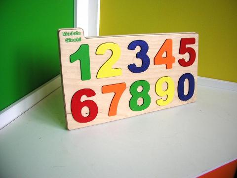 Numeri in legno H 4cm.  da 50 numeri - Sconti per Fioristi e Aziende