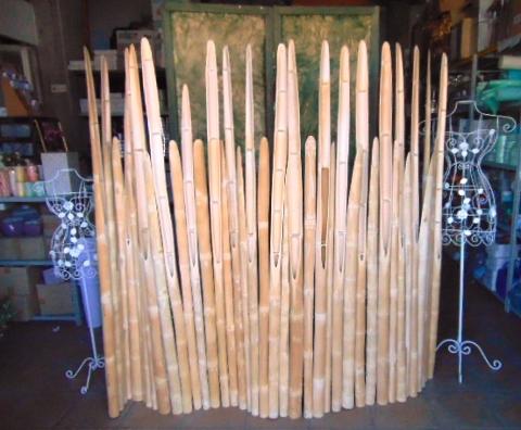 Staccionata Canna Bamboo H 175 x cm. 210 - Sconti per Fioristi e Aziende - San Michele di Ganzaria (Catania)