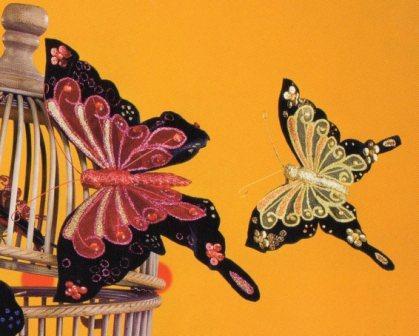 Farfalla Moulin Rouge cm. 6 x 5 - Sconti per Fioristi e Aziende