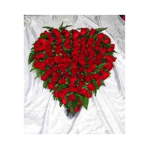 Cuore Aperto a Goccia Idroassorbente cm. 80 x 50 - Sconti per Fioristi e Aziende