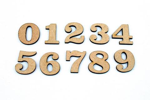 Fustelle Numeri H 5 Bigz