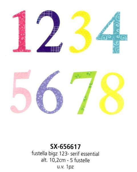 Fustelle Numeri H 5 Bigz