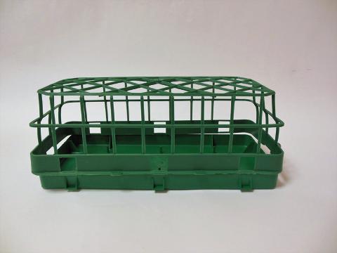 Gabbietta cm. 25 x 10 H 8  - Sconti per Fioristi e Aziende - Portaspugna senza spugna in plastica