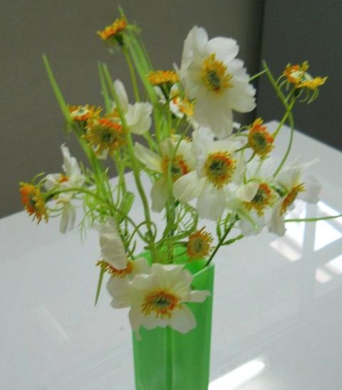 Cosmos Bouquet x 5 in poliester - Sconti per Fioristi e Aziende