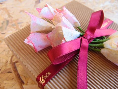 Calletta Pick x 72 in organza - Sconti per Fioristi e Aziende