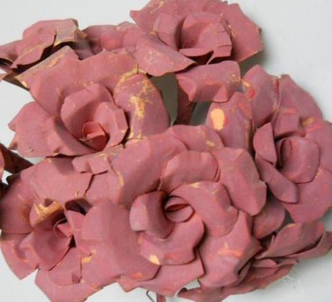 Rose legno x 10  gambate - Sconti per Fioristi e Aziende