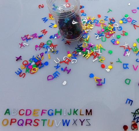 Numeri e Lettere fustellati alte cm. 5  - Sconti per Fioristi e Aziende
