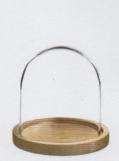 Campana in vetro H 22 dm. 12 con e senza base - Sconti per Fioristi e Aziende