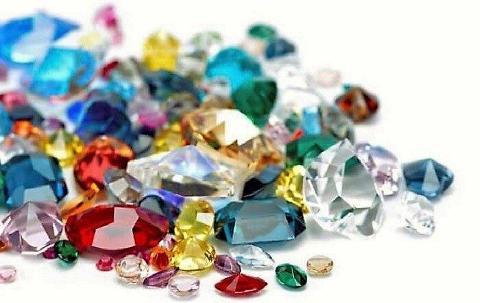 Diamanti ottagonali acrilico - Sconti per Fioristi e Aziende - mm. 6 busta 40 grammi