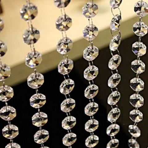 Diamanti ottagonali acrilico - Sconti per Fioristi e Aziende - mm. 6 busta 40 grammi
