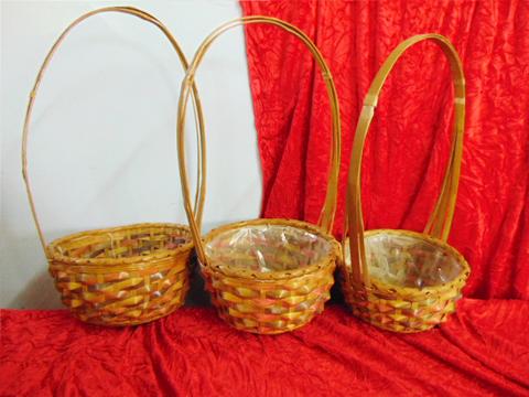 Cesti x 5 con manico alto - Sconti per Fioristi e Aziende  -  Multicolor