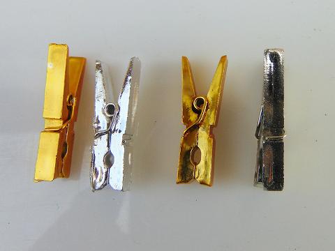 Mollettine x 36 Metallizzate Oro e Argento - Sconti per Fioristi e Aziende