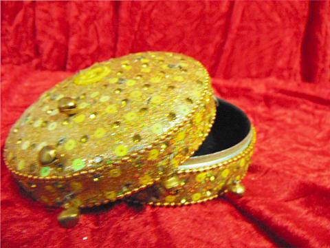 Scatola portagioie dm. 10 H 5  - Sconti per Fioristi e Aziende - Con sonaglini