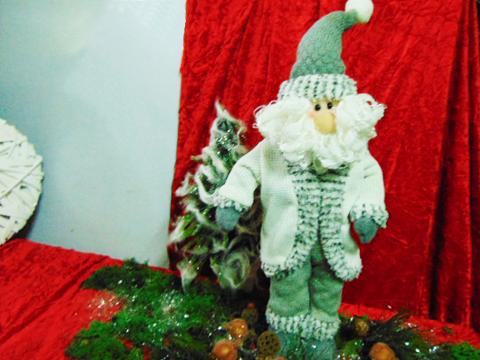 Babbo Natale in Pile H 45 - 65 - Sconti per Fioristi e Aziende