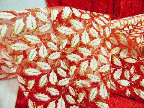 Rotolo Organza Agrifoglio  - Sconti per Fioristi e Aziende - H 70 x 50 mt.