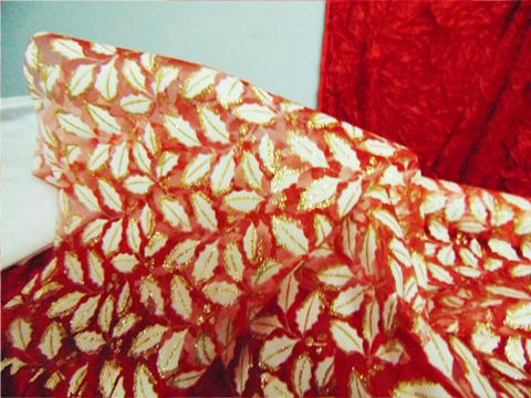 Rotolo Organza Agrifoglio  - Sconti per Fioristi e Aziende - H 70 x 50 mt.
