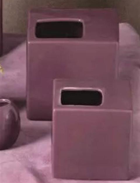 Vasetti rettangolari in ceramica GAV Flider H 12.5 - H 8 - Sconti per Fioristi e Aziende