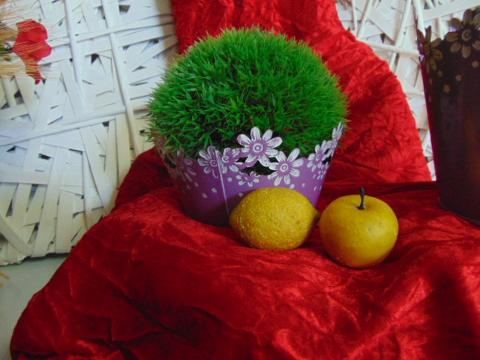 Ciotola Fiorita dm. 16 in Latta traforata Lavanda - Sconti per Fioristi e Aziende