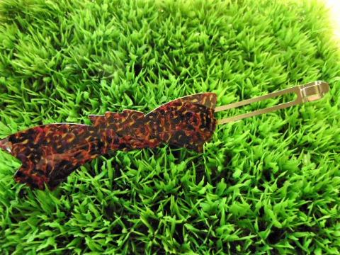 Fermaglio fiocco tartara 13 x 3 - Sconti per Fioristi e Aziende