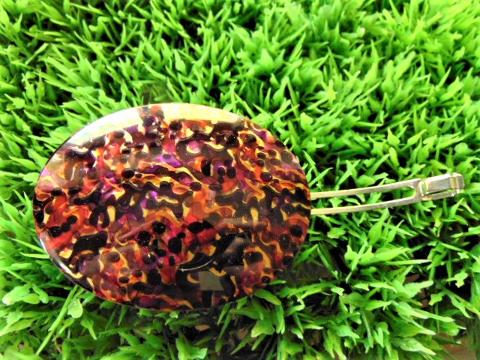 Fermaglio oval tartara madreperla 7 x 5,5 - Sconti per Fioristi e Aziende